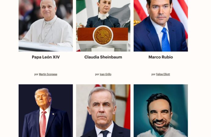 Claudia Sheinbaum entre las 100 personas más influyentes de 2026