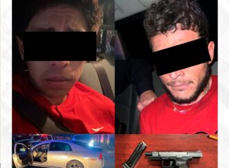 Balacera en Magdalena: caen dos con arma, droga y auto robado