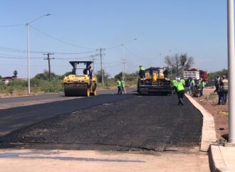 Refuerzan conservación de vialidades rurales ante desgaste por actividad agrícola en el Valle del Yaqui