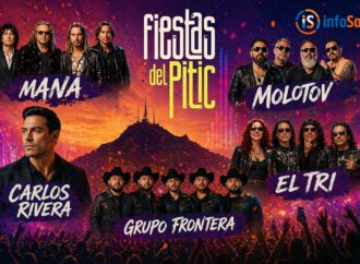Presentan cartel de las Fiestas del Pitic 2026 con Maná, Molotov, Carlos Rivera, el tri y Grupo Frontera como estelares