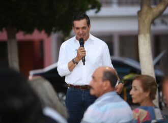 Se compromete David Figueroa a gestionar soluciones a problemáticas de la colonia Santa Fe