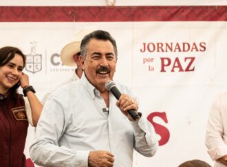 Lamarque lleva servicios y programas a Nueva Galicia en jornada por la paz en Cajeme