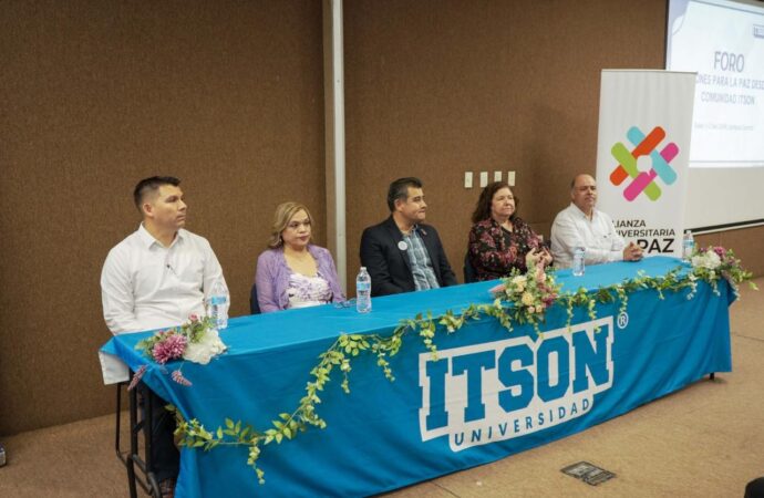 Promueven la cultura de paz con participación del rector del ITSON