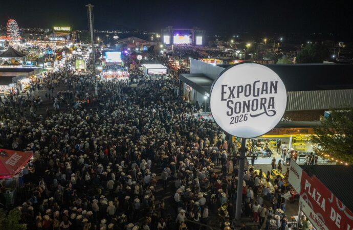 Expogan Sonora arranca con más de 31 mil asistentes y saldo blanco