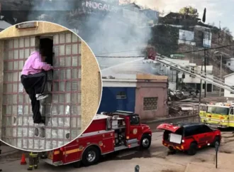 Incendio en edificio abandonado de Nogales habría sido provocado