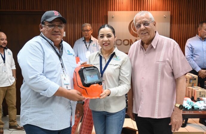 Oomapas Cajeme refuerza seguridad de personal y ciudadanía con entrega de equipo de protección