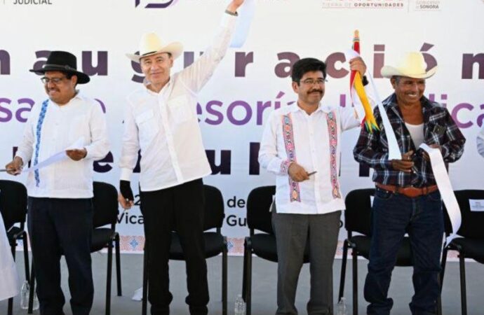 Gobernador Durazo, SCJN y Gobierno Federal refuerzan plan de justicia para el Pueblo Yaqui