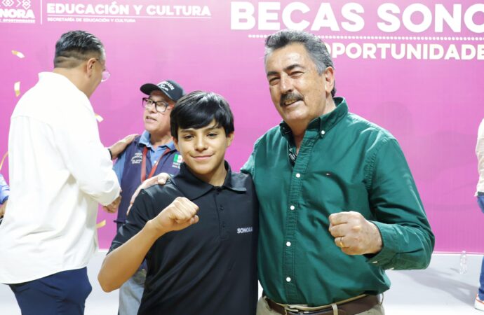 Lamarque destaca impacto de las becas de Durazo en jóvenes y deportistas sonorenses