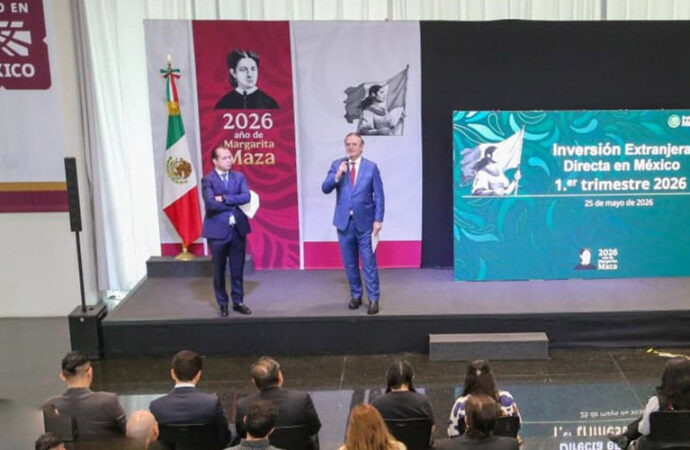 México registra cifra histórica de inversión extranjera durante primer trimestre de 2026