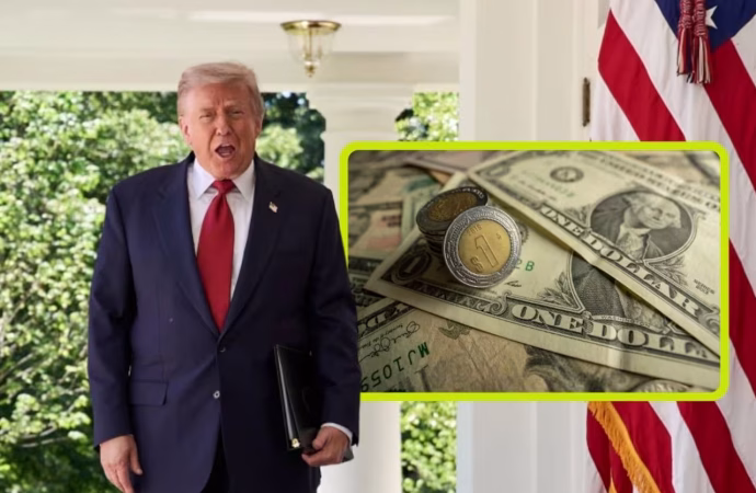 Peso mexicano mantiene ventaja frente al dólar al inicio de la semana