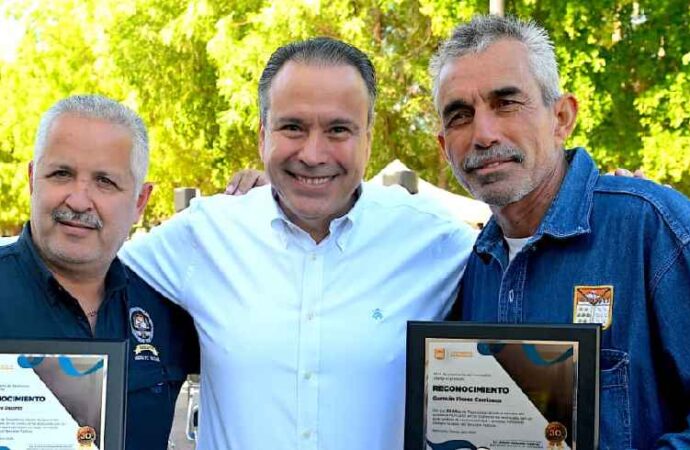Astiazarán destaca labor de 140 empleados del Ayuntamiento de Hermosillo