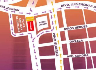Cerrarán tramo de la calle Rosales por montaje de escenario para Fiestas del Pitic 2026