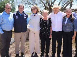 Supervisan Durazo y Alicia Bárcena programa de reintroducción del bisonte en Sonora