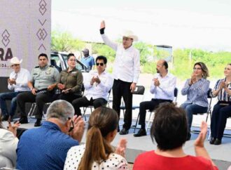 Durazo y Sheinbaum mejoran conectividad en el norte de Sonora con rehabilitación de carreteras