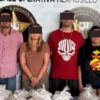 Aseguran más de 32 kilos de cristal y detienen a seis personas en operativo simultáneo en Hermosillo