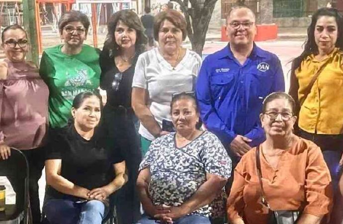 PAN Hermosillo se reúne con vecinos