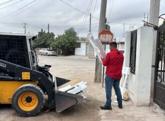 Retira Ayuntamiento de Hermosillo 32 toneladas de cacharros en la Norberto Ortega