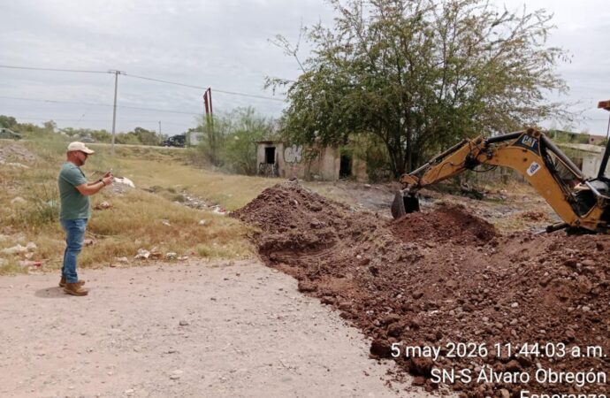 OOMAPASC mantiene trabajos en Esperanza pese a día inhábil