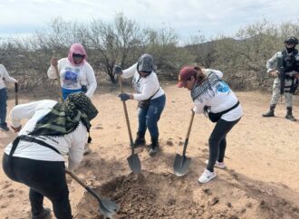 Solicitan Buscadoras de la Paz la donación de una carpa