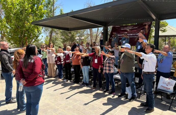 Instalan el comité municipal de Morena en Cananea