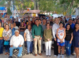 Encabeza Lamarque seguimiento de obras en el Parque Ostimuri y la Laguna del Náinari