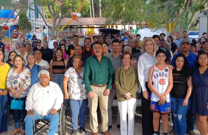 Encabeza Lamarque seguimiento de obras en el Parque Ostimuri y la Laguna del Náinari