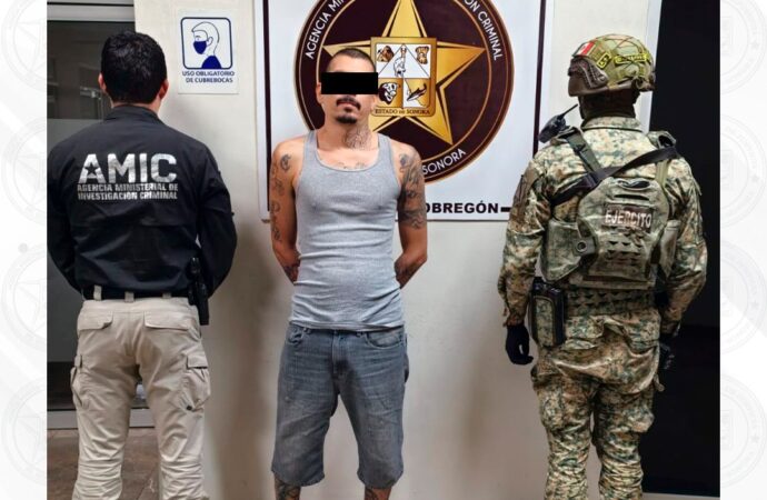 Cae presunto implicado en ataque con hacha en Ciudad Obregón