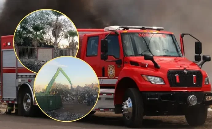 Bomberos controlan incendio de maleza al sur de Hermosillo