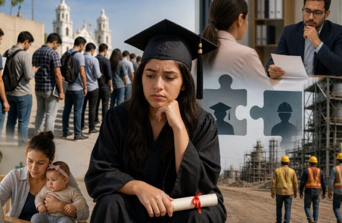 Cajeme enfrenta empleo insuficiente y desajuste laboral que golpea a profesionistas