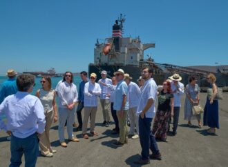 Embajadores de la Unión Europea visitan Puerto de Guaymas para explorar oportunidades de inversión