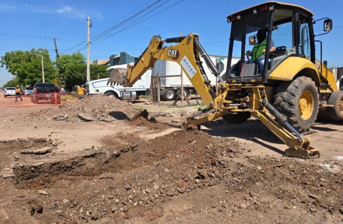 Reporta Oomapasc avances en obras de drenaje y saneamiento en Ciudad Obregón