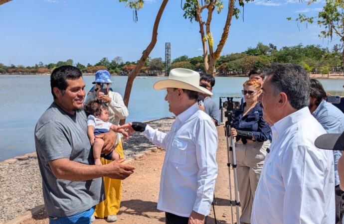 Supervisa Durazo obras en espacios recreativos y deportivos de Ciudad Obregón