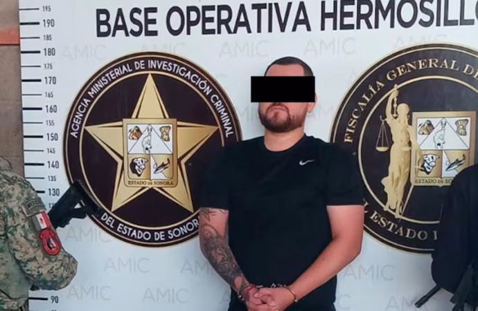Detienen a “El Gato” por homicidio ocurrido en la colonia Balderrama de Hermosillo