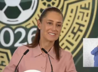 “Todo el corazón y la energía de México para la Selección”: Claudia Sheinbaum