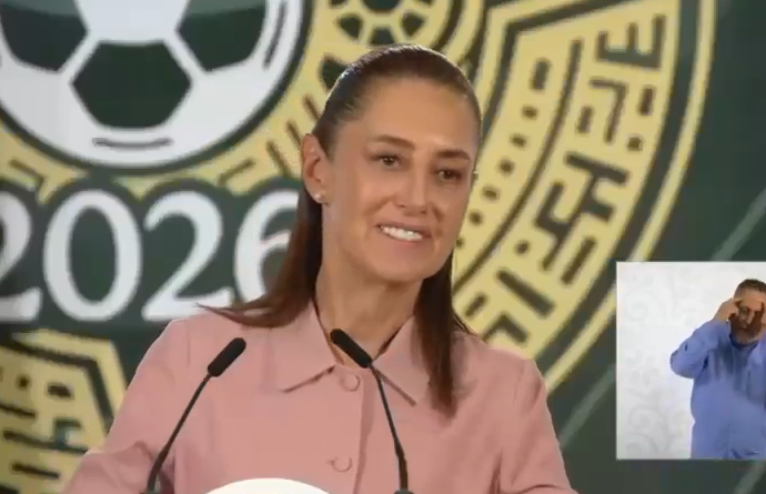 “Todo el corazón y la energía de México para la Selección”: Claudia Sheinbaum