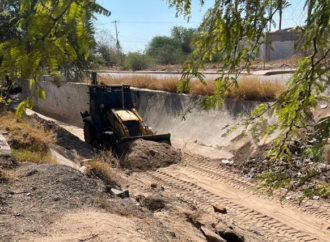 Hermosillo refuerza limpieza de canales y parrillas pluviales ante temporada de lluvias