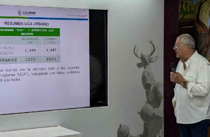 Programa “Unidos Cajeme Avanza” logra abatir rezago en reportes de drenajes tapados