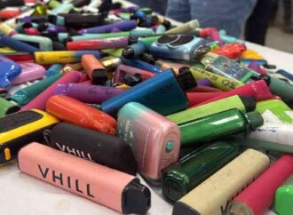 Retiran más de 600 vapeadores de escuelas de Cajeme durante 2025