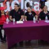 Docentes de la UNISON continúan plantados frente a palacio