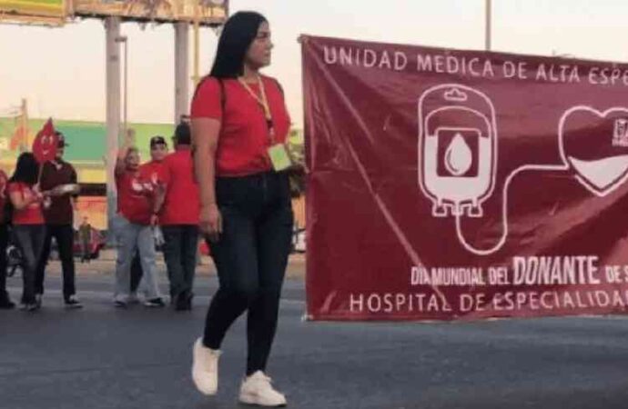 Convocan a caminata para promover la donación de sangre en Ciudad Obregón
