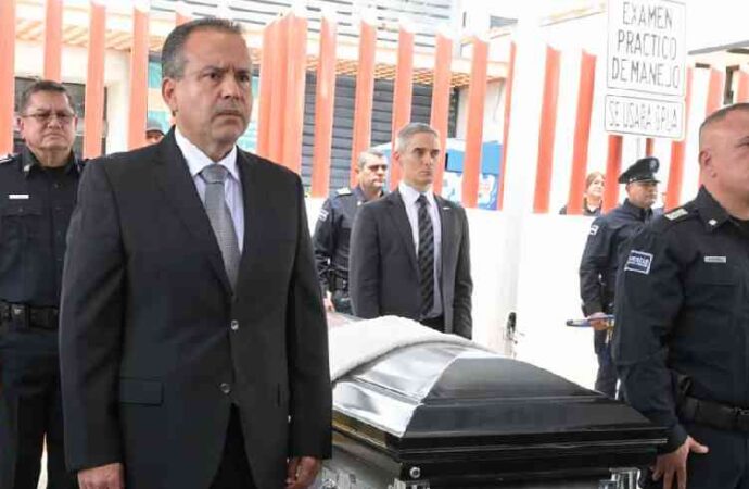 Hermosillo despide a Luis Fernando Molina, el policía caído en cumplimiento de su deber