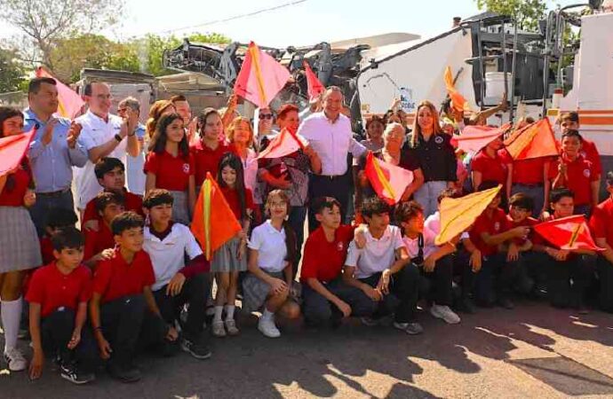 Inicia Astiazarán recarpeteo de la avenida Rebeico; beneficiará a más de 32 mil hermosillenses