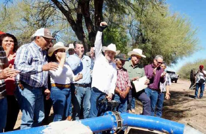 Durazo destaca inversión histórica en obras de agua para enfrentar la sequía en Sonora