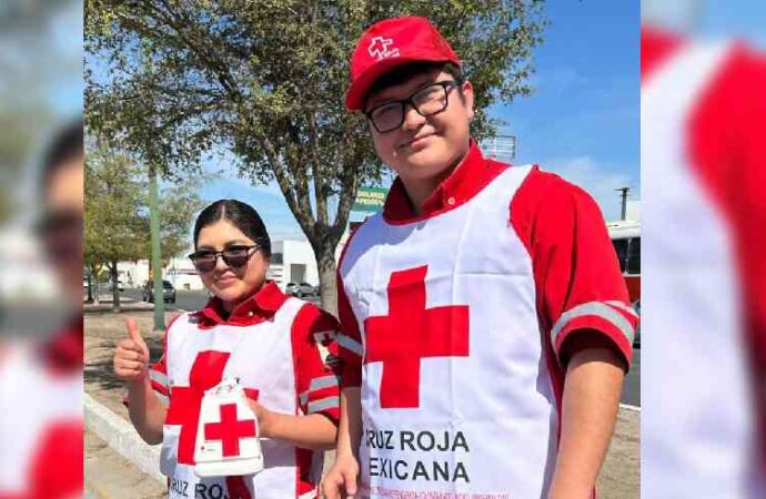 Colecta Cruz Roja Hermosillo más de 50 mil pesos en su boteo