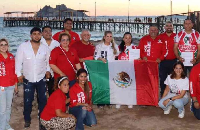 Integran comité seccional del PRI de Bahía de Kino