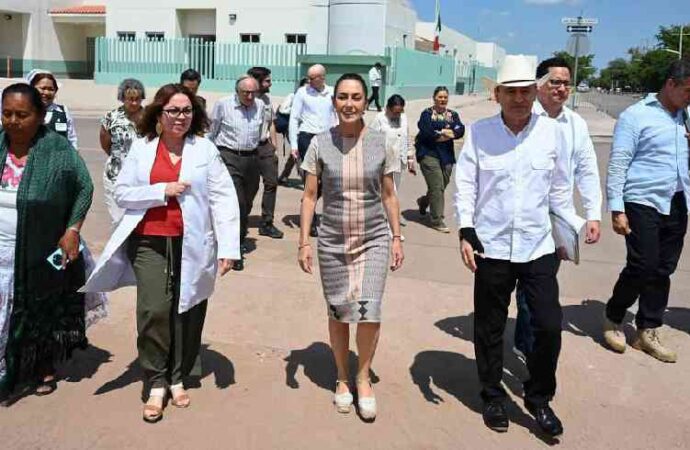 Durazo y Sheinbaum aceleran proyectos de IMSS-Bienestar para fortalecer la salud en Sonora