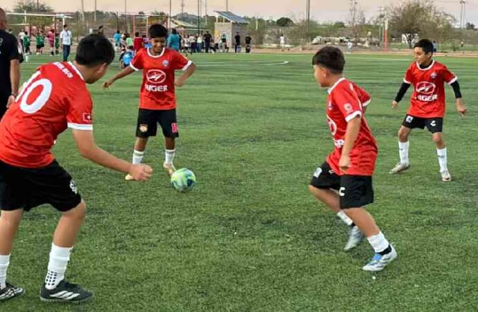 Continúan los goles y la emoción en las canchas de Hermosillo con el Mundialito H 2026