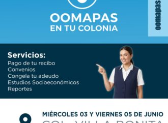 OOMAPAS llevará módulo móvil a Villa Bonita para facilitar pagos y convenios