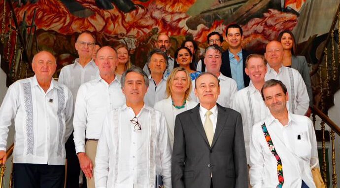 Sonora abre la puerta a Europa: Durazo recibe a embajadores de 15 países