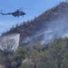 Incendio forestal en Arivechi alcanza 70% de control y avanzan labores de liquidación